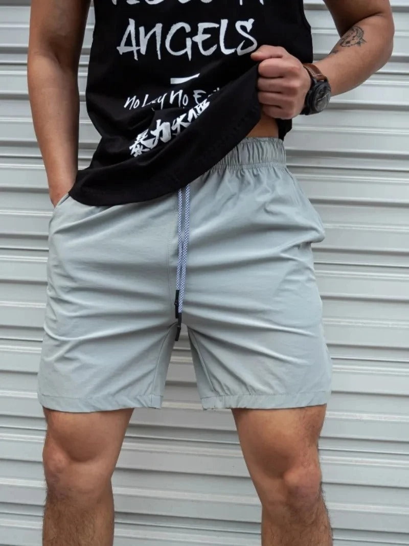 Elliot | Men's Solid Color Drawstring Swim Shorts