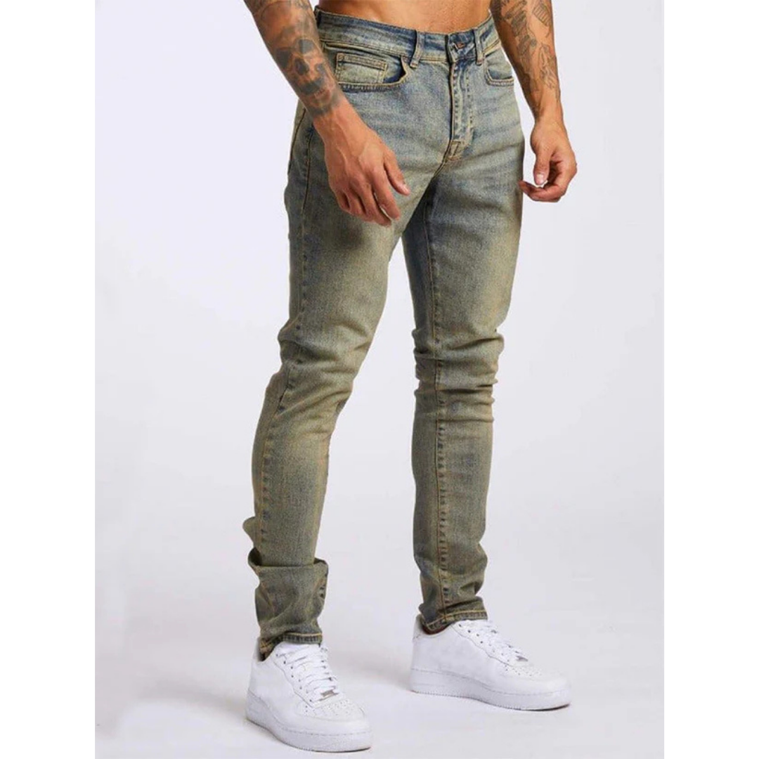 Logan | Men's Slim-Fit Stretch Denim Jeans