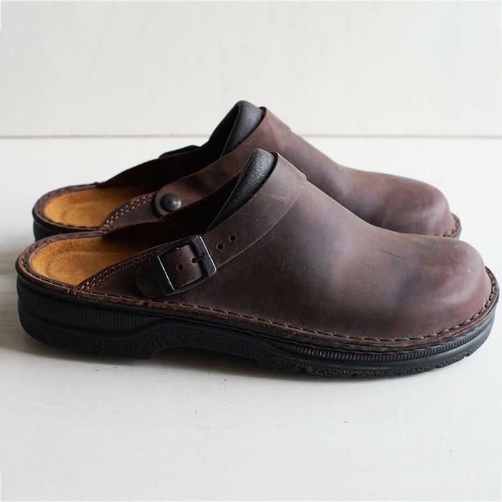 Travis | Men's Buckle Design Slip-On Clogs