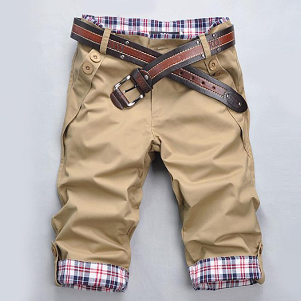 Adrian | Men's Casual Turn-Up Chino Shorts