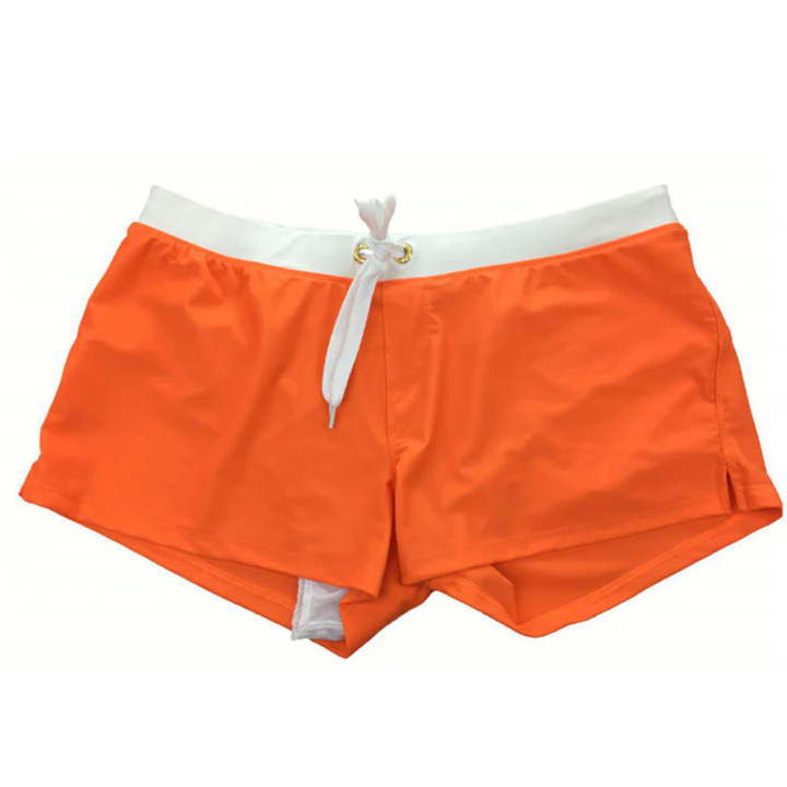 Logan | Men's Drawstring Summer Swim Trunks