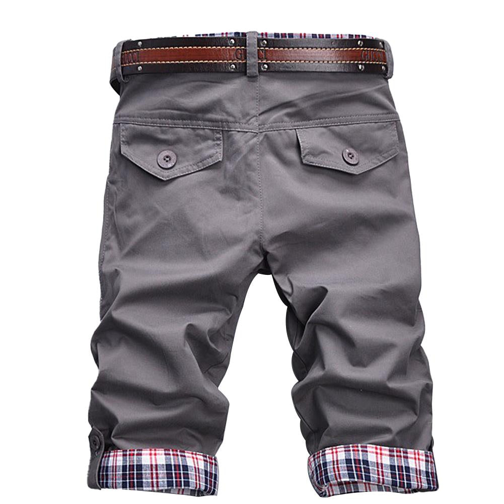 Adrian | Men's Casual Turn-Up Chino Shorts