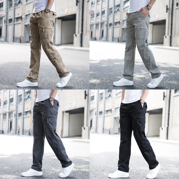 Connor | Men's Straight Leg Cargo Pants