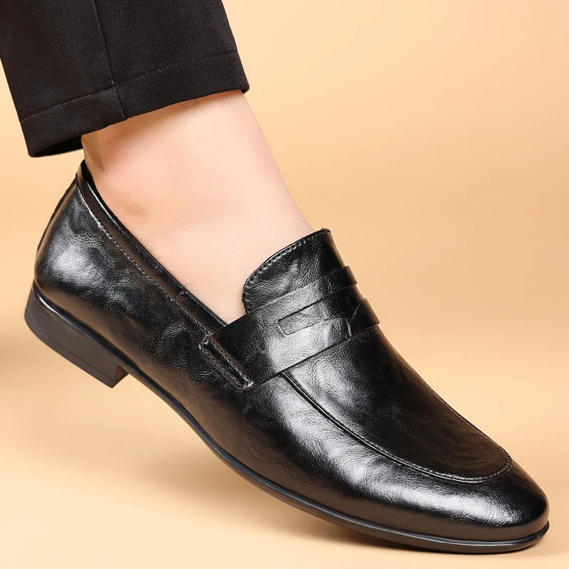 Victor | Men's Classic Formal Slip-On Loafers