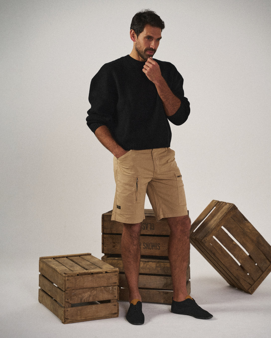 Mason | Men's Relaxed Fit Utility Cargo Shorts