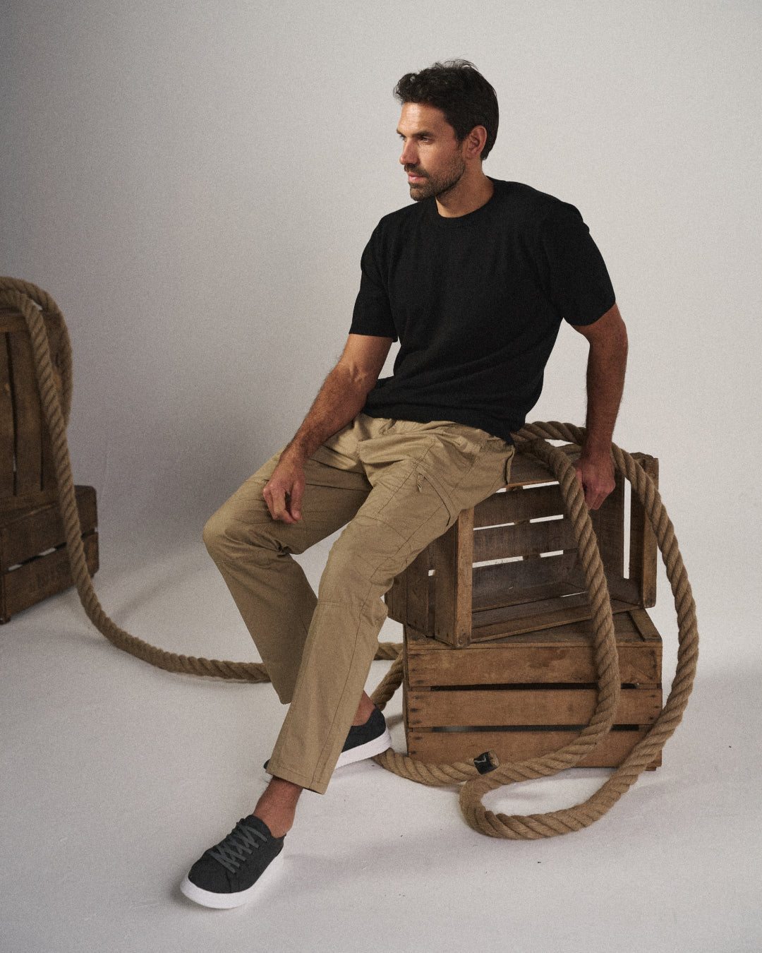 Connor | Men's Straight Leg Cargo Pants