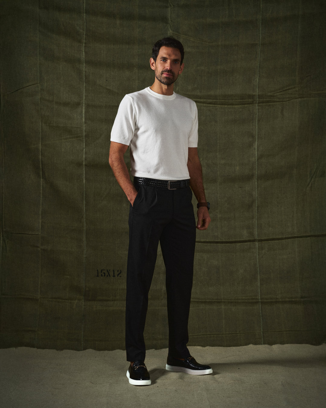 Sebastian | Men's Textured Slip-On Loafers