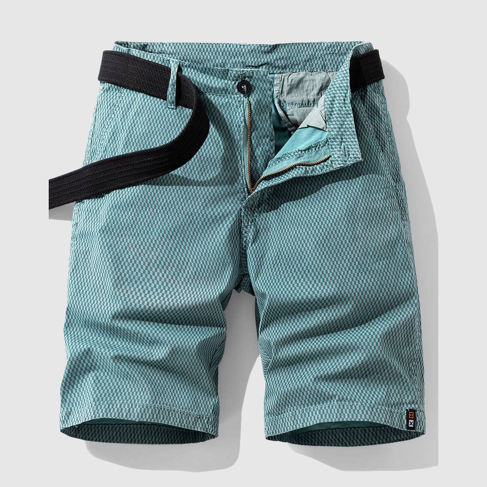 Oliver | Men's Straight Fit Belted Chino Shorts