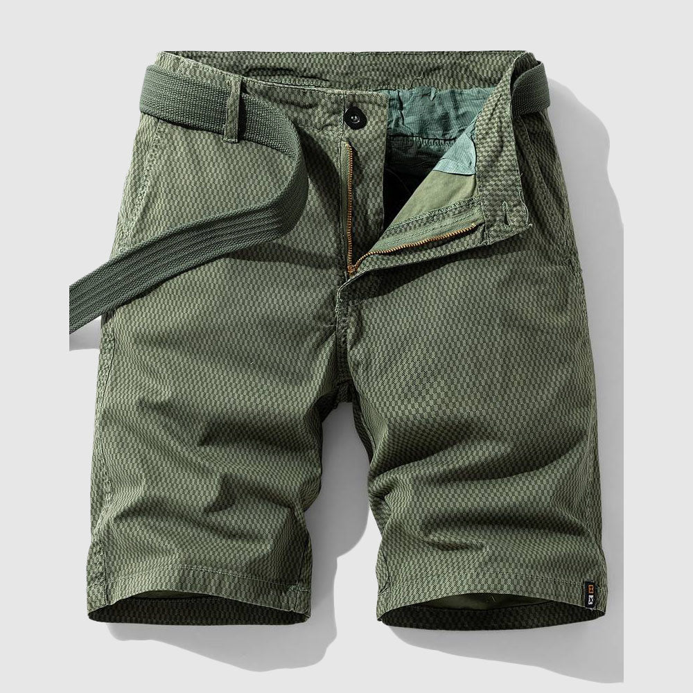 Oliver | Men's Straight Fit Belted Chino Shorts