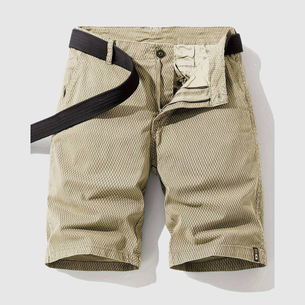 Oliver | Men's Straight Fit Belted Chino Shorts