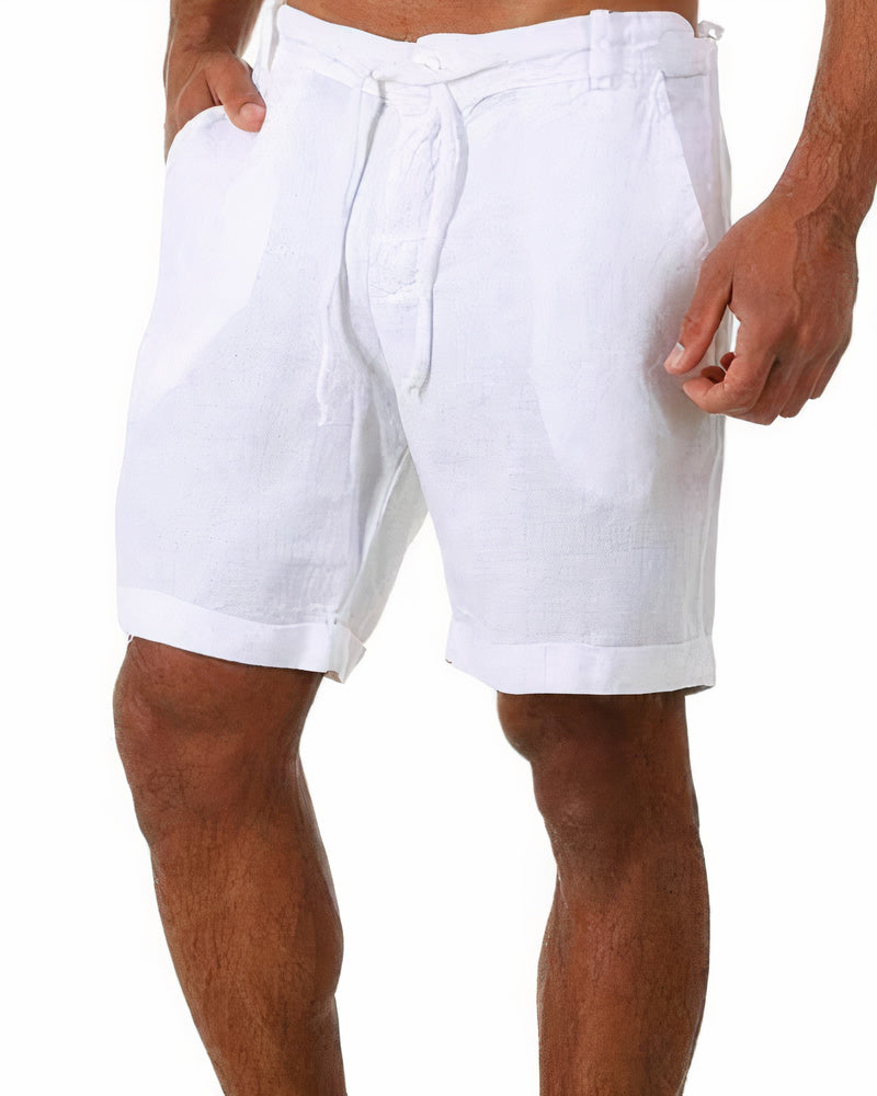 Arlo | Men's Relaxed Linen Drawstring Summer Shorts