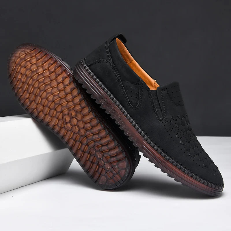 Aaron | Men's Woven Casual Walking Loafers