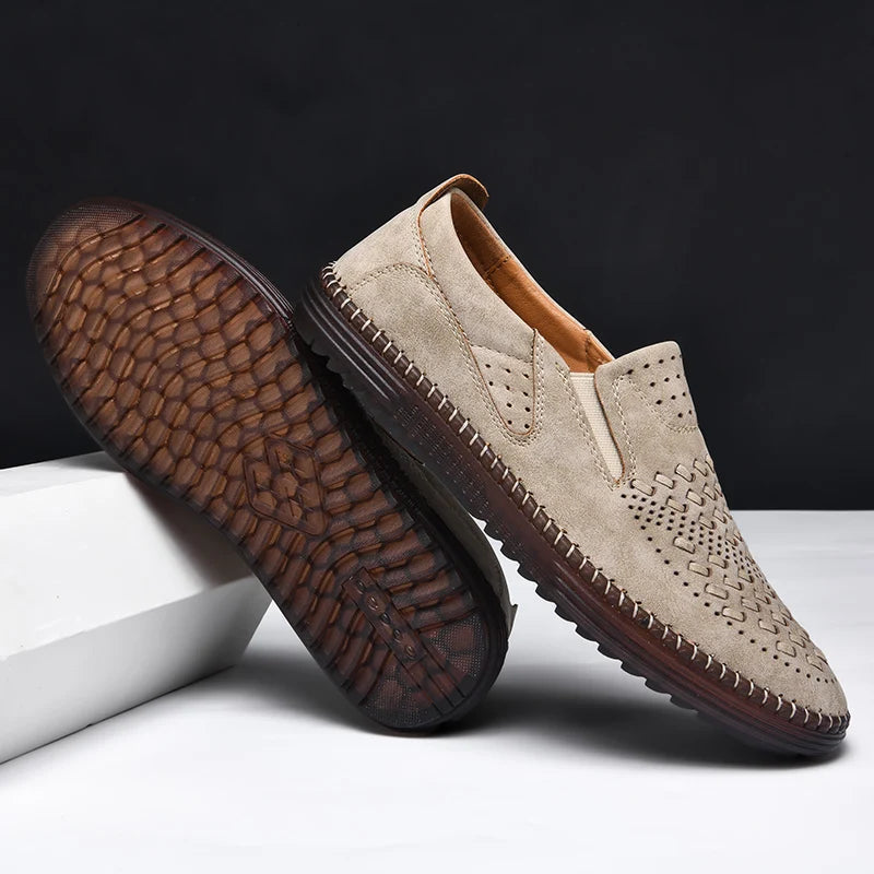 Aaron | Men's Woven Casual Walking Loafers