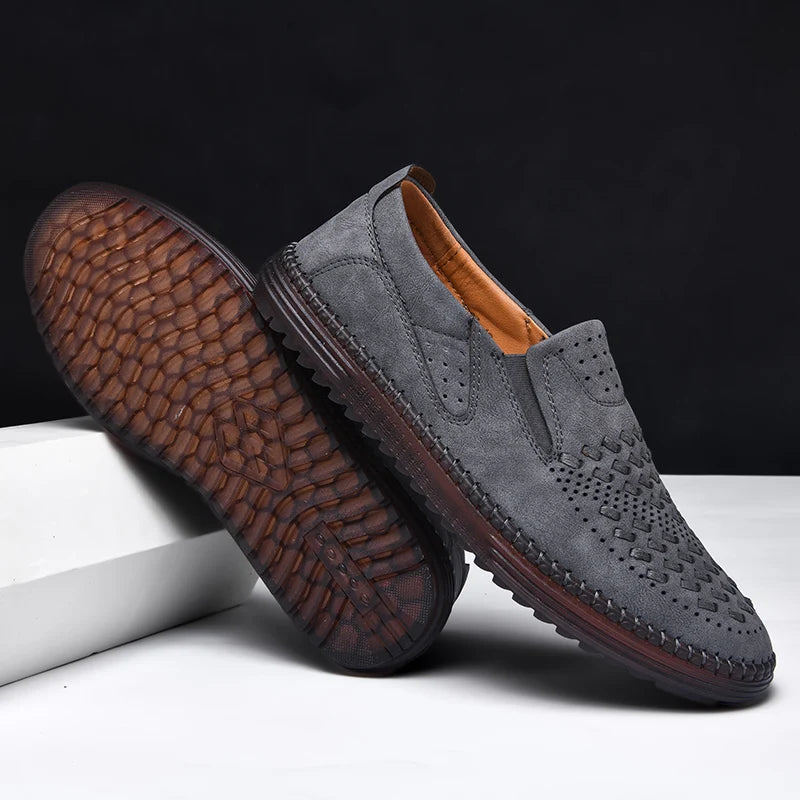 Aaron | Men's Woven Casual Walking Loafers