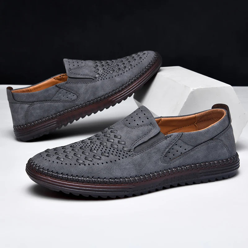 Aaron | Men's Woven Casual Walking Loafers