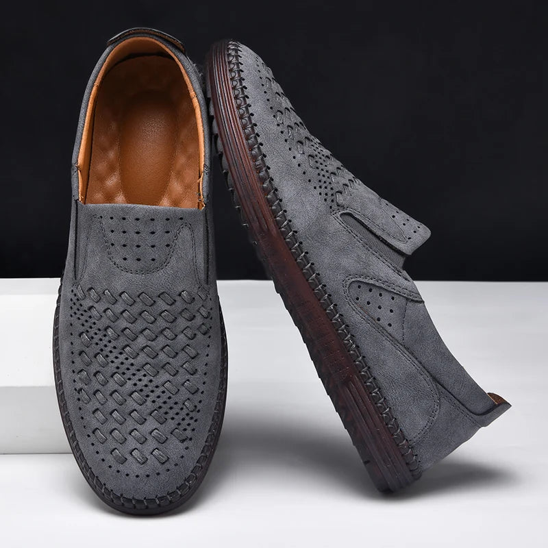 Aaron | Men's Woven Casual Walking Loafers