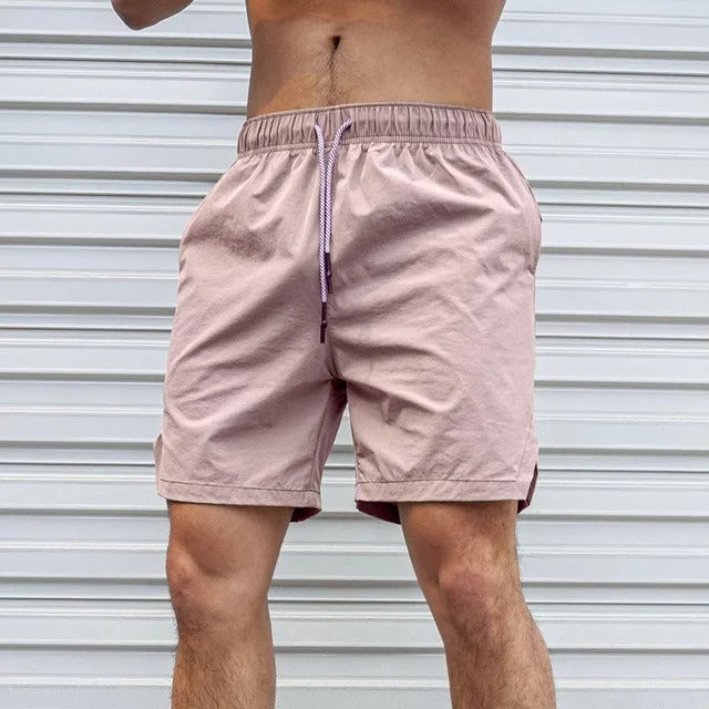 Elliot | Men's Solid Color Drawstring Swim Shorts