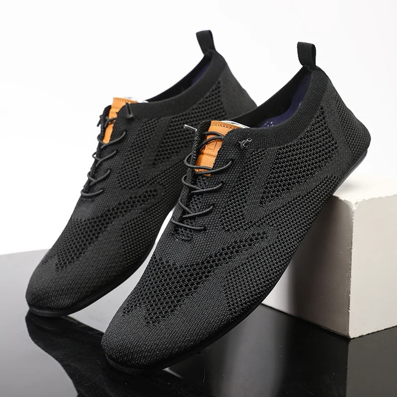 Evan | Men's Knit Walking Slip-On Shoes