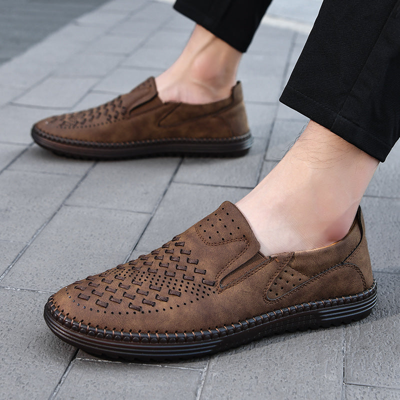 Aaron | Men's Woven Casual Walking Loafers