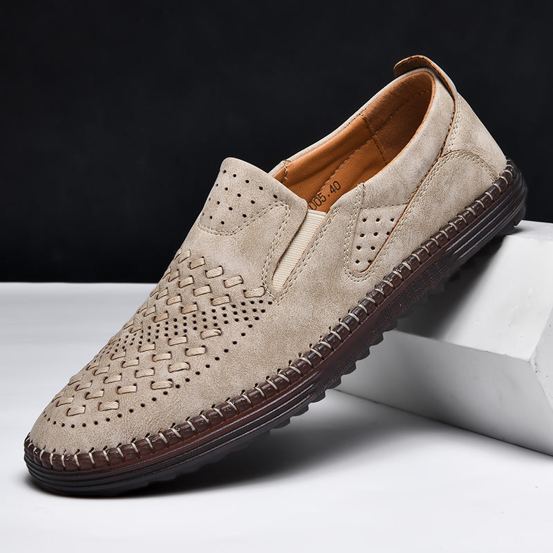 Aaron | Men's Woven Casual Walking Loafers