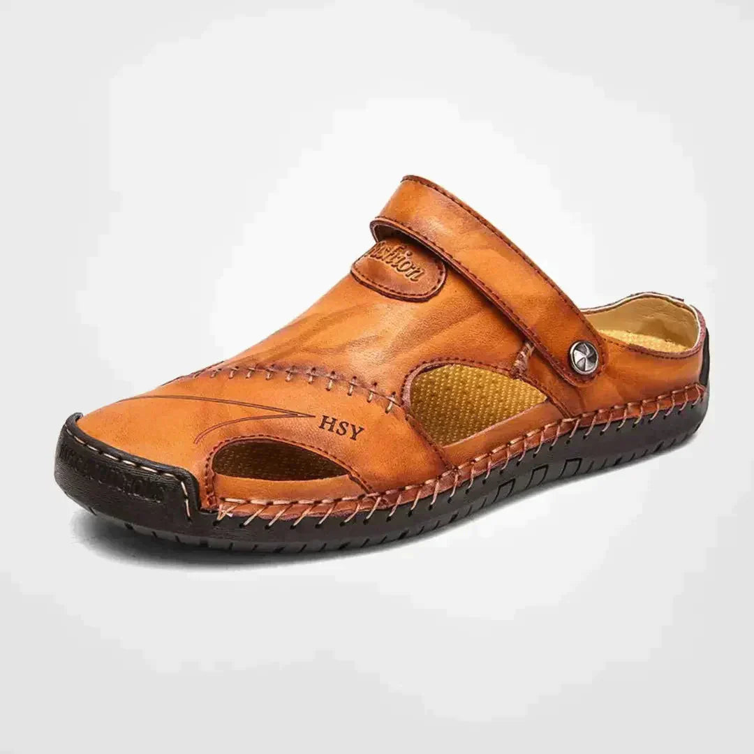 Victor | Men's Round Toe Slip-On Sandals