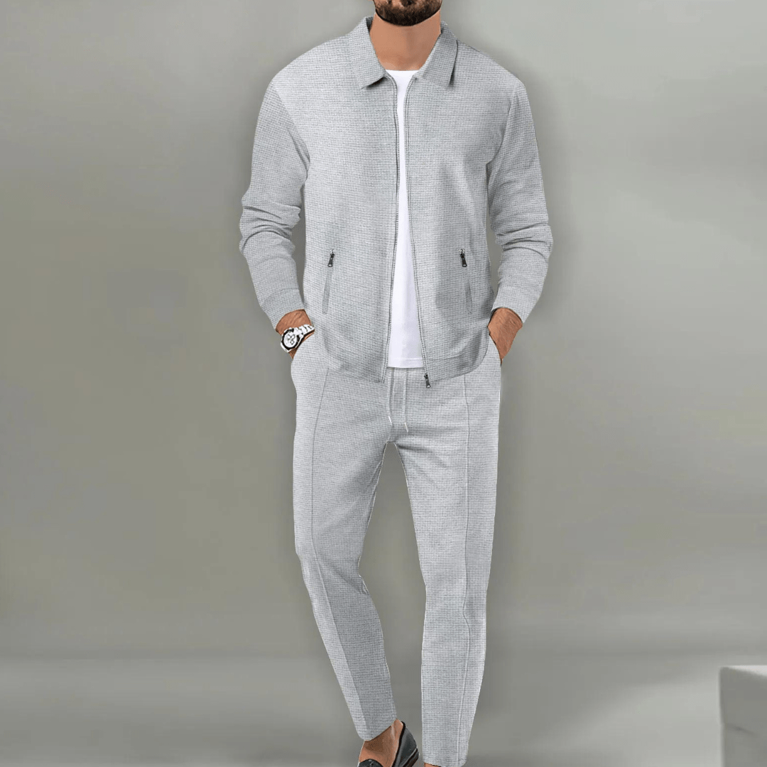 Lucas | Men's Zip-Up Tracksuit Set