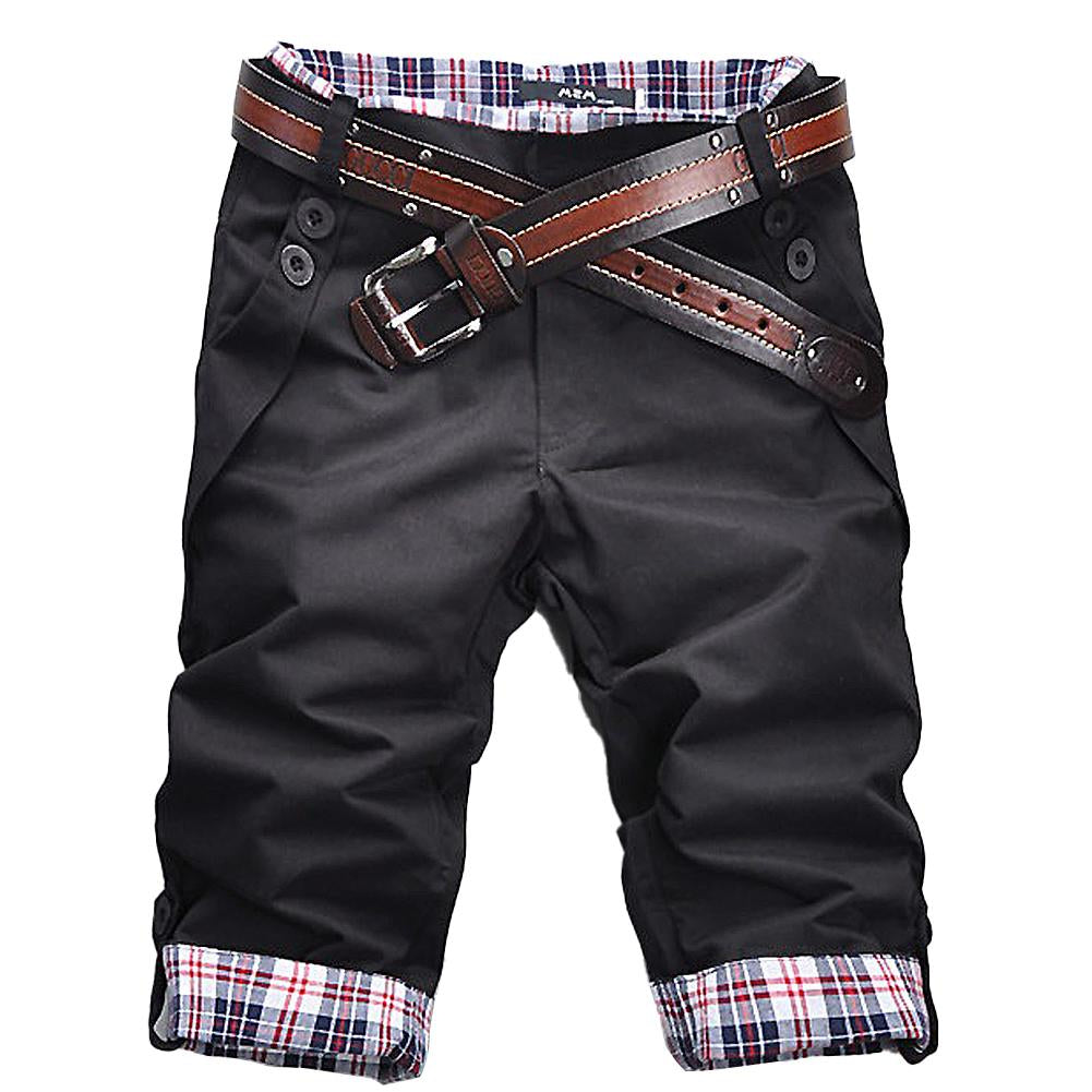 Adrian | Men's Casual Turn-Up Chino Shorts