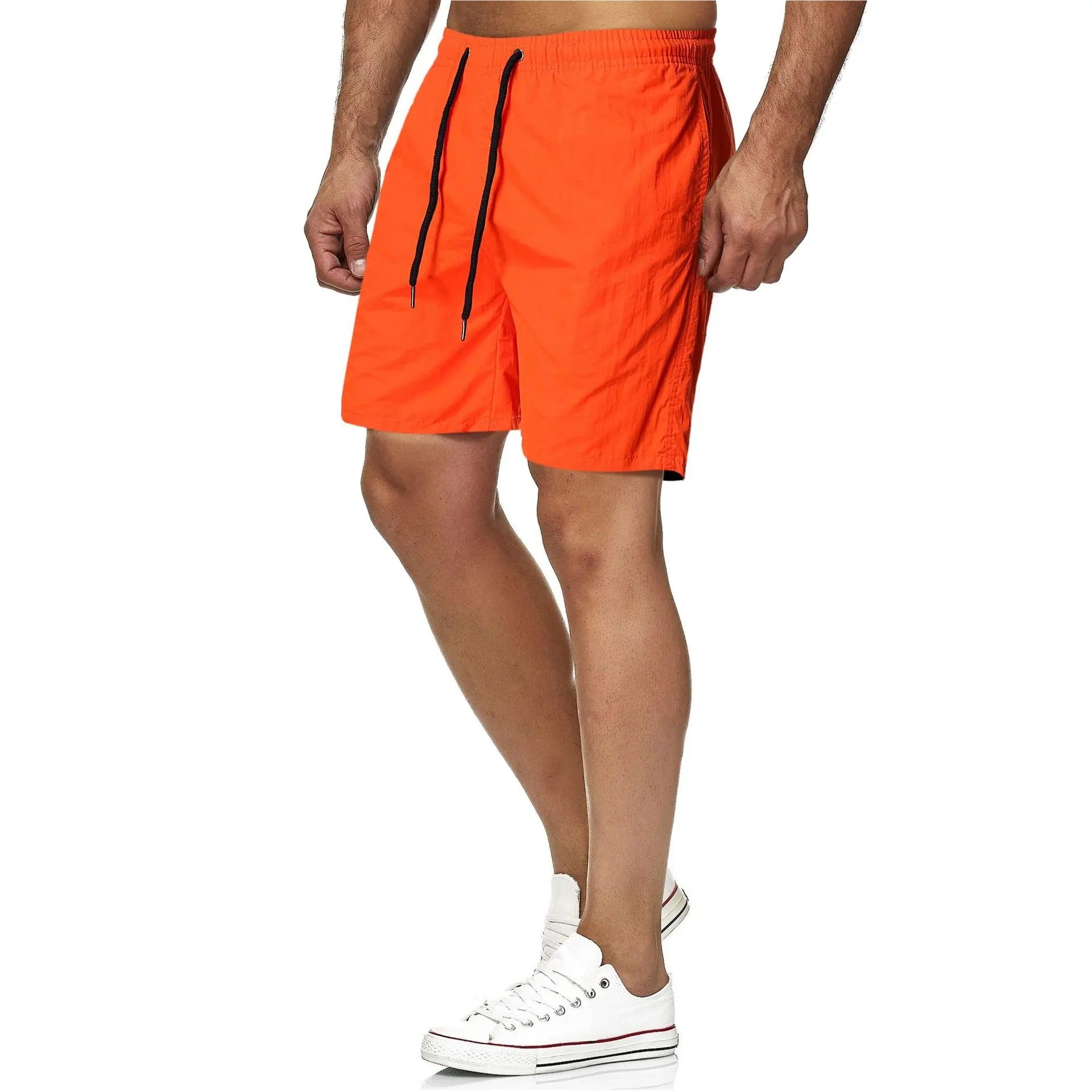 Cole | Men's Solid Color Beach Swim Shorts