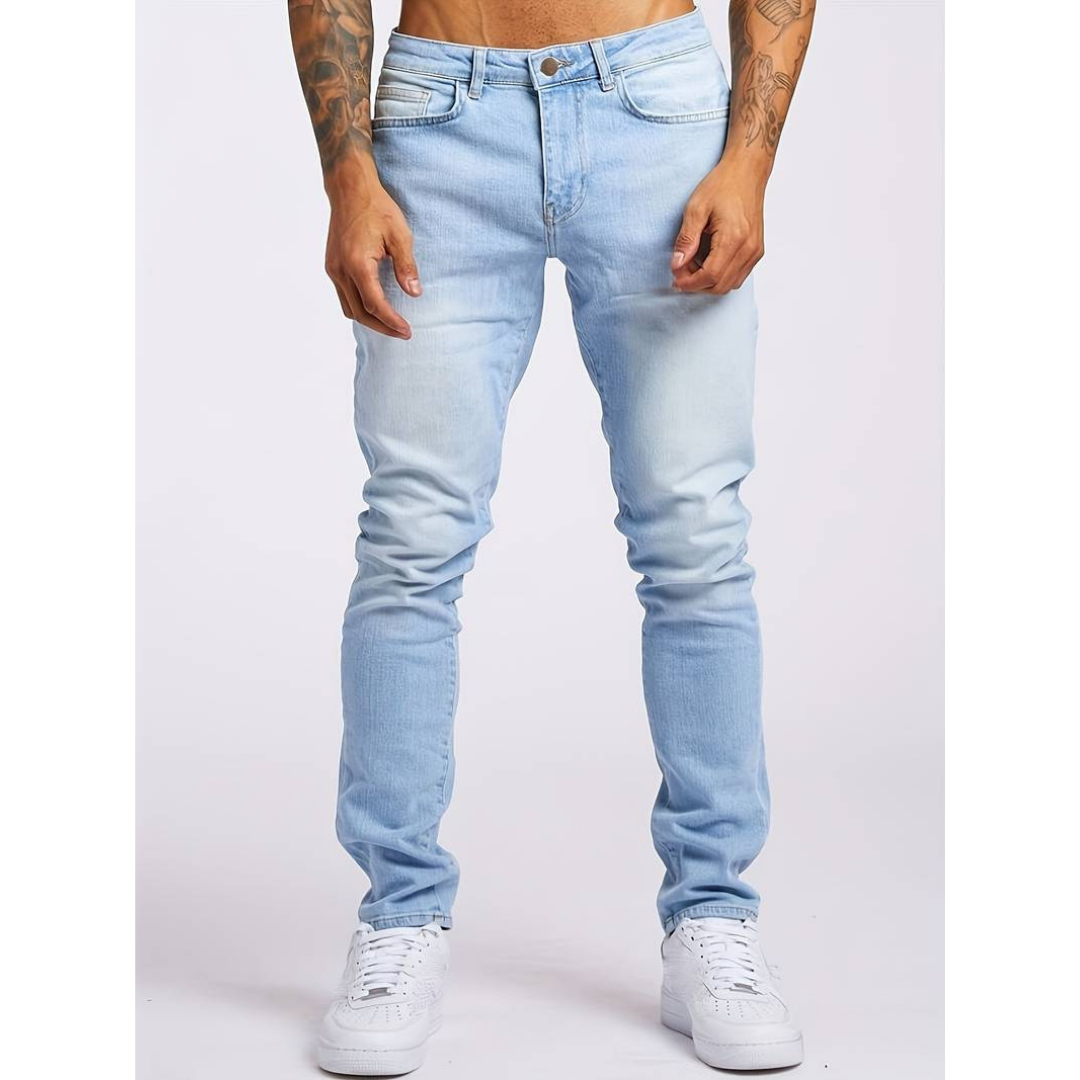 Logan | Men's Slim-Fit Stretch Denim Jeans