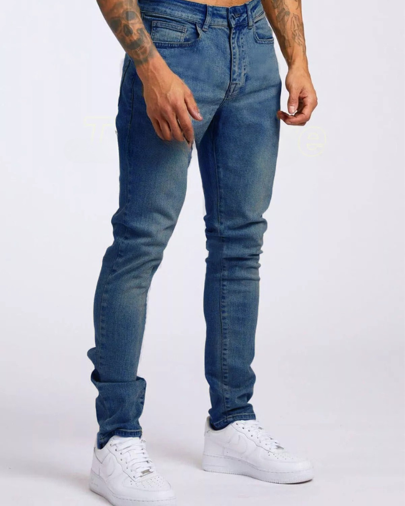 Logan | Men's Slim-Fit Stretch Denim Jeans