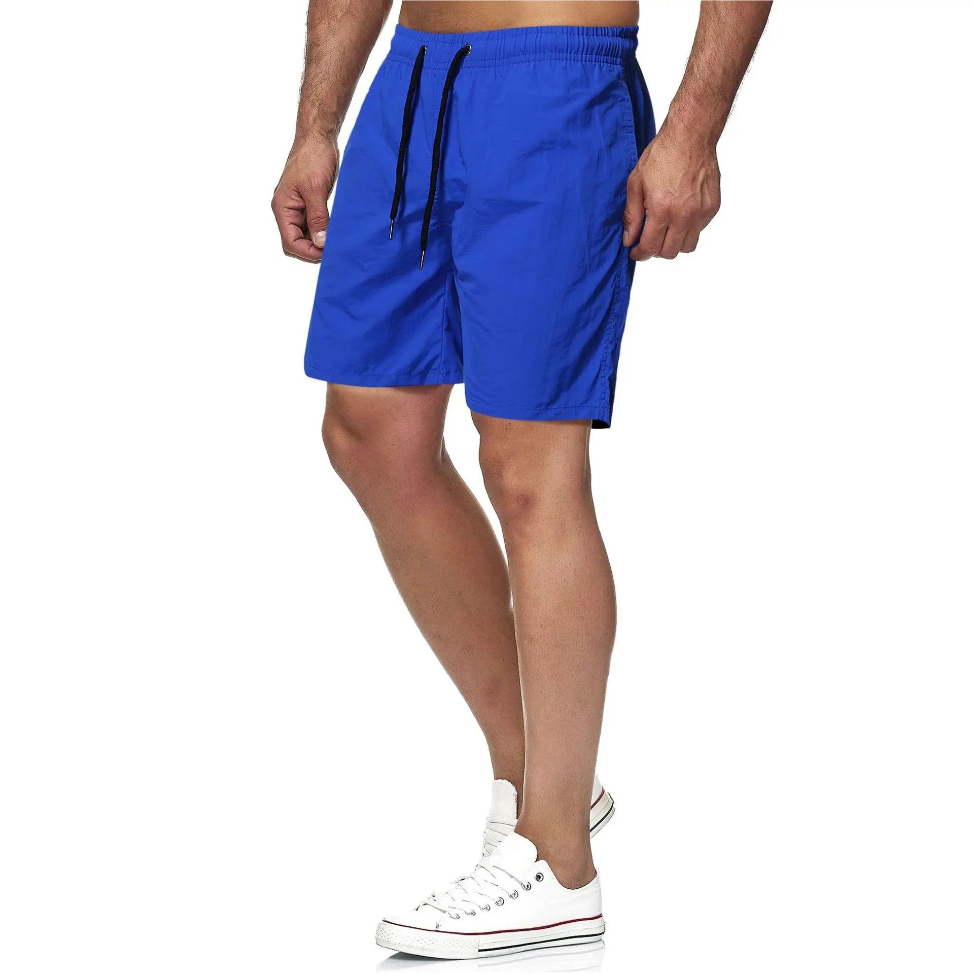 Cole | Men's Solid Color Beach Swim Shorts