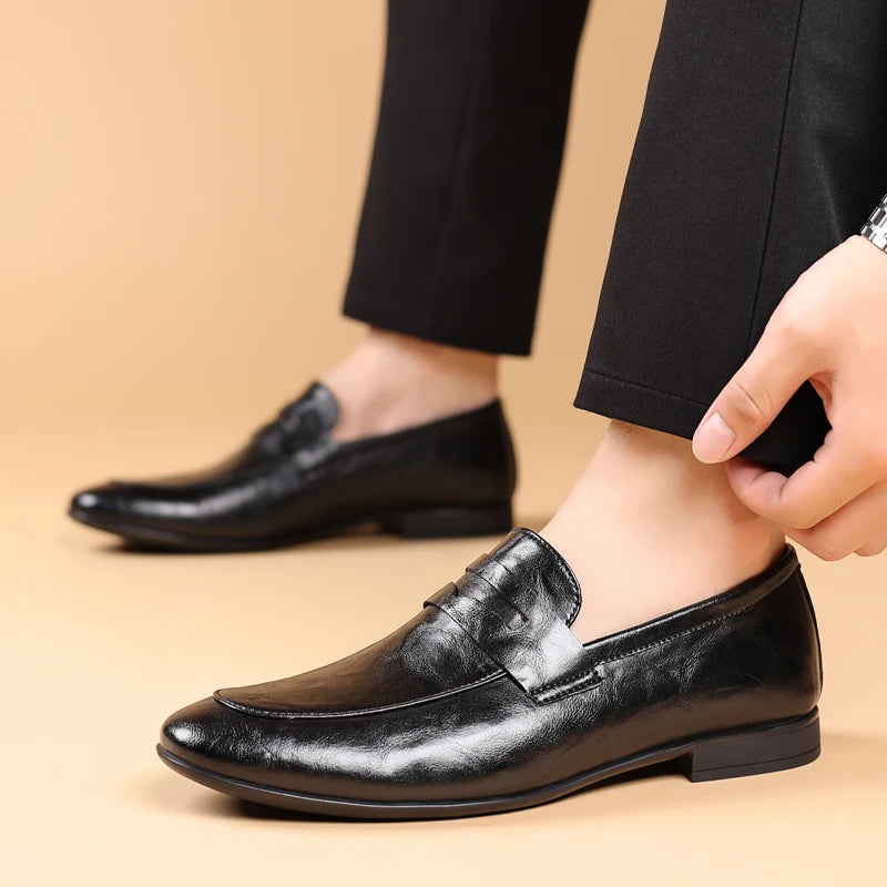 Victor | Men's Classic Formal Slip-On Loafers