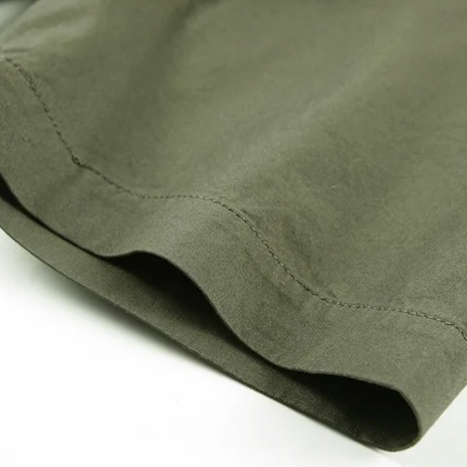 Aaron | Men's Utility Button Up Cargo Shirt