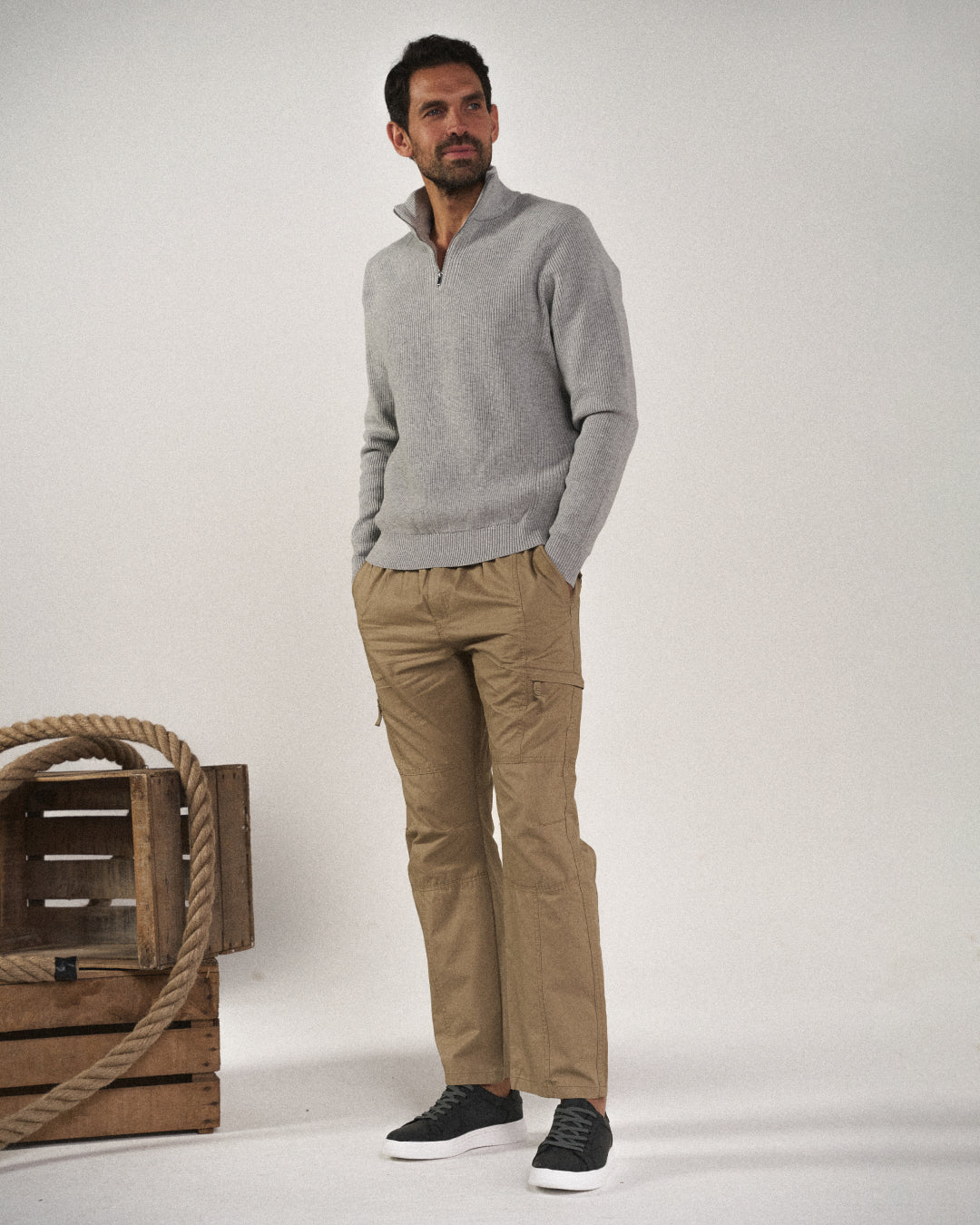 Connor | Men's Straight Leg Cargo Pants