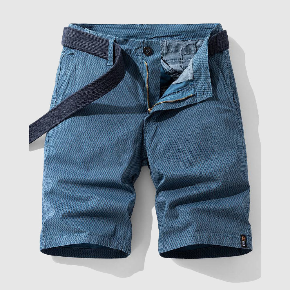 Oliver | Men's Straight Fit Belted Chino Shorts
