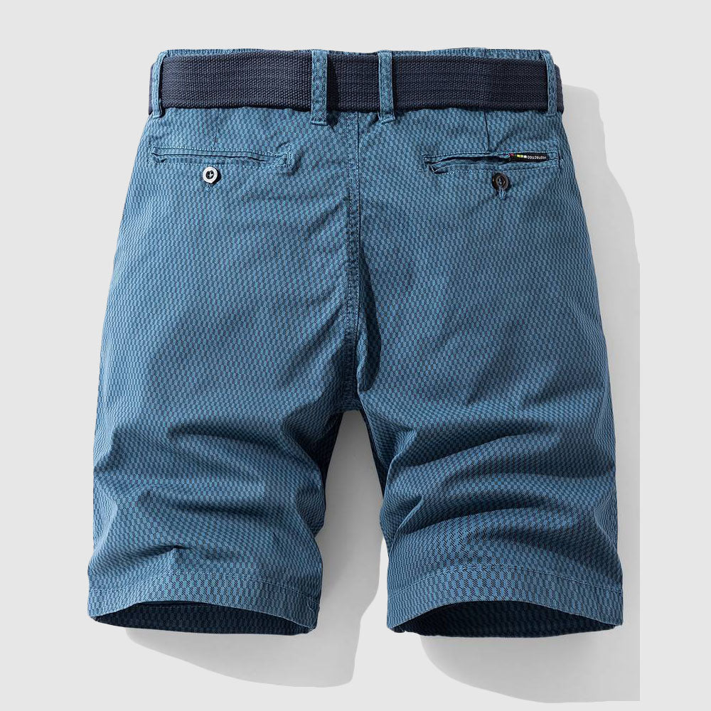 Oliver | Men's Straight Fit Belted Chino Shorts