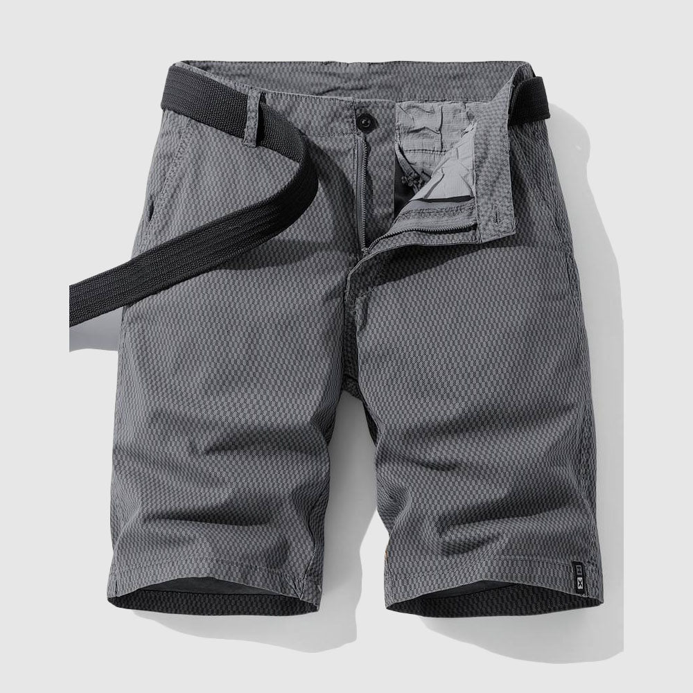 Oliver | Men's Straight Fit Belted Chino Shorts