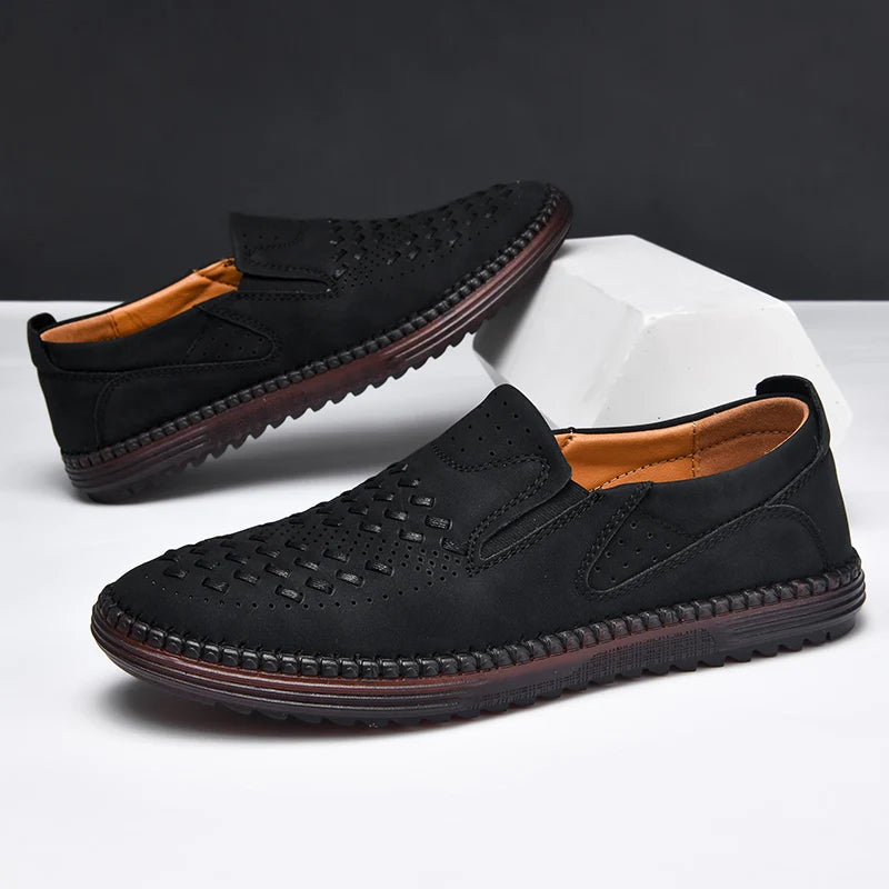 Aaron | Men's Woven Casual Walking Loafers