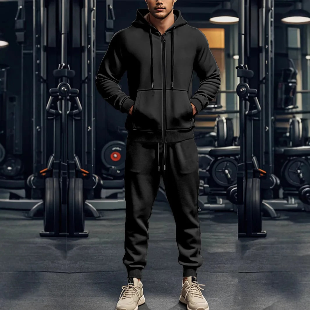 Mason | Men's Zip-Up Hoodie Tracksuit Set