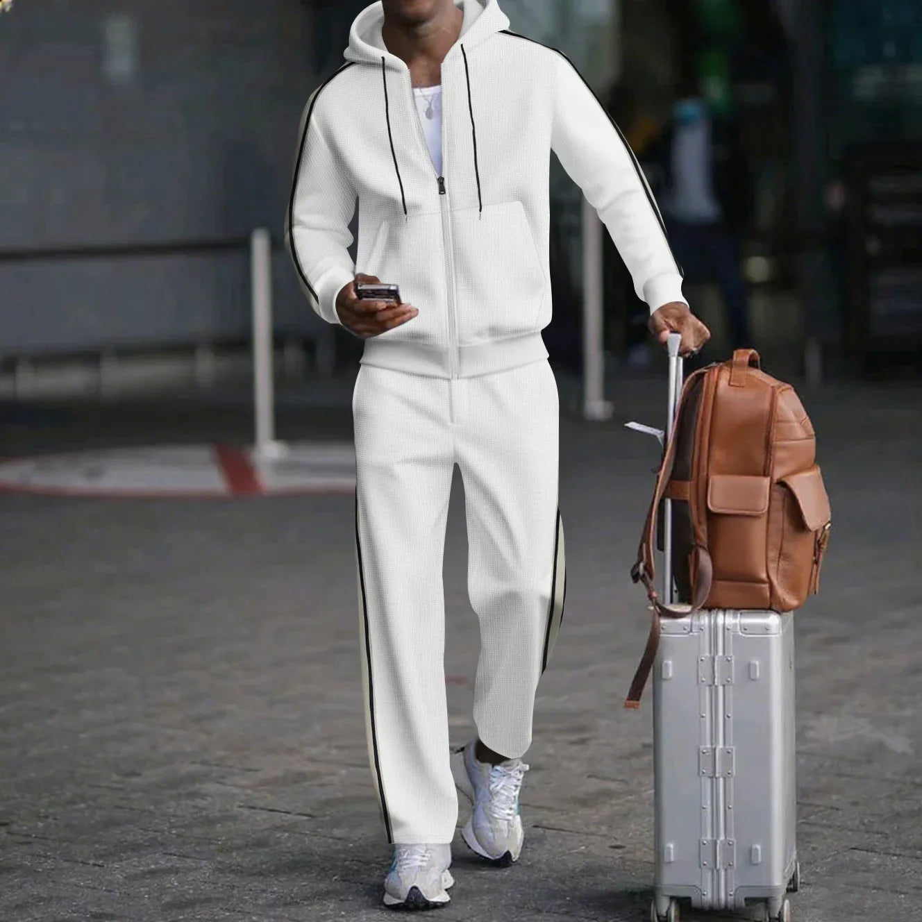 Jordan | Men's Zip Hoodie Two-Piece Tracksuit Set