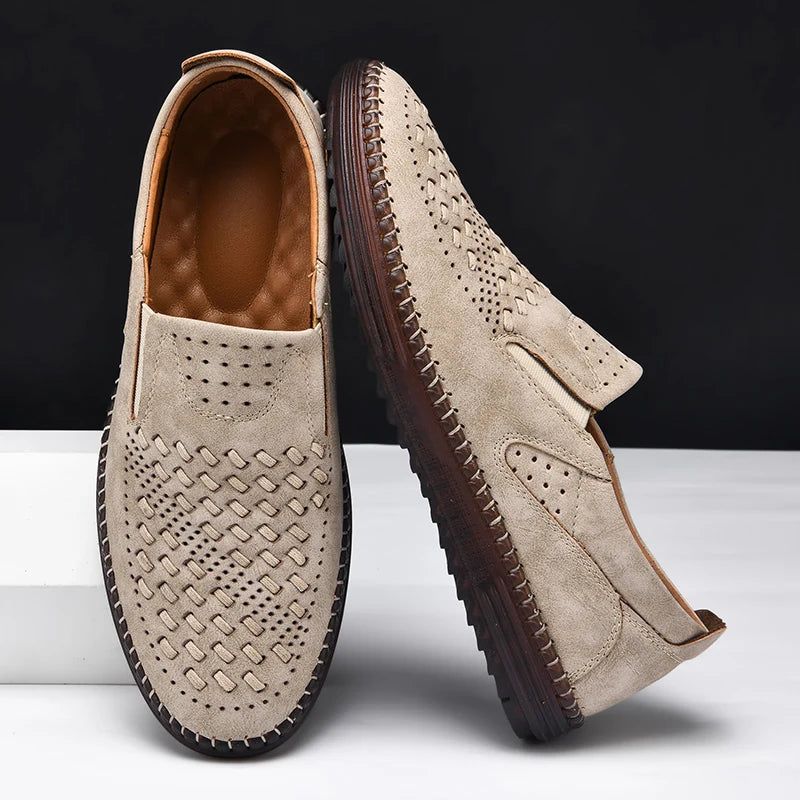 Aaron | Men's Woven Casual Walking Loafers
