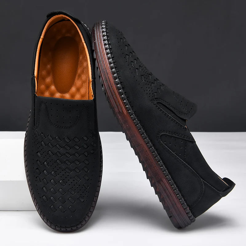 Aaron | Men's Woven Casual Walking Loafers