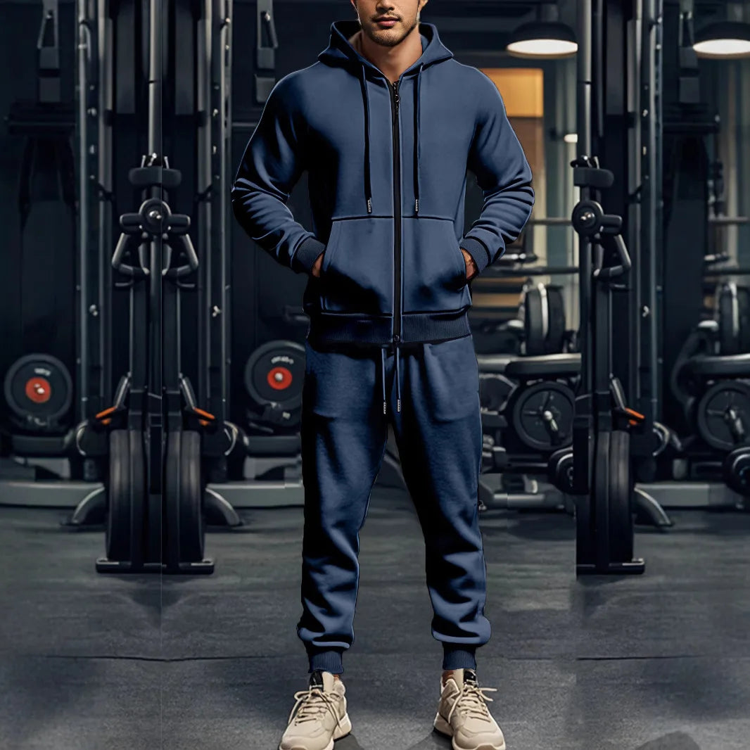 Mason | Men's Zip-Up Hoodie Tracksuit Set
