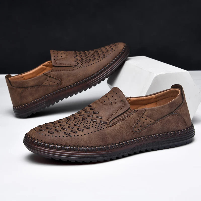 Aaron | Men's Woven Casual Walking Loafers