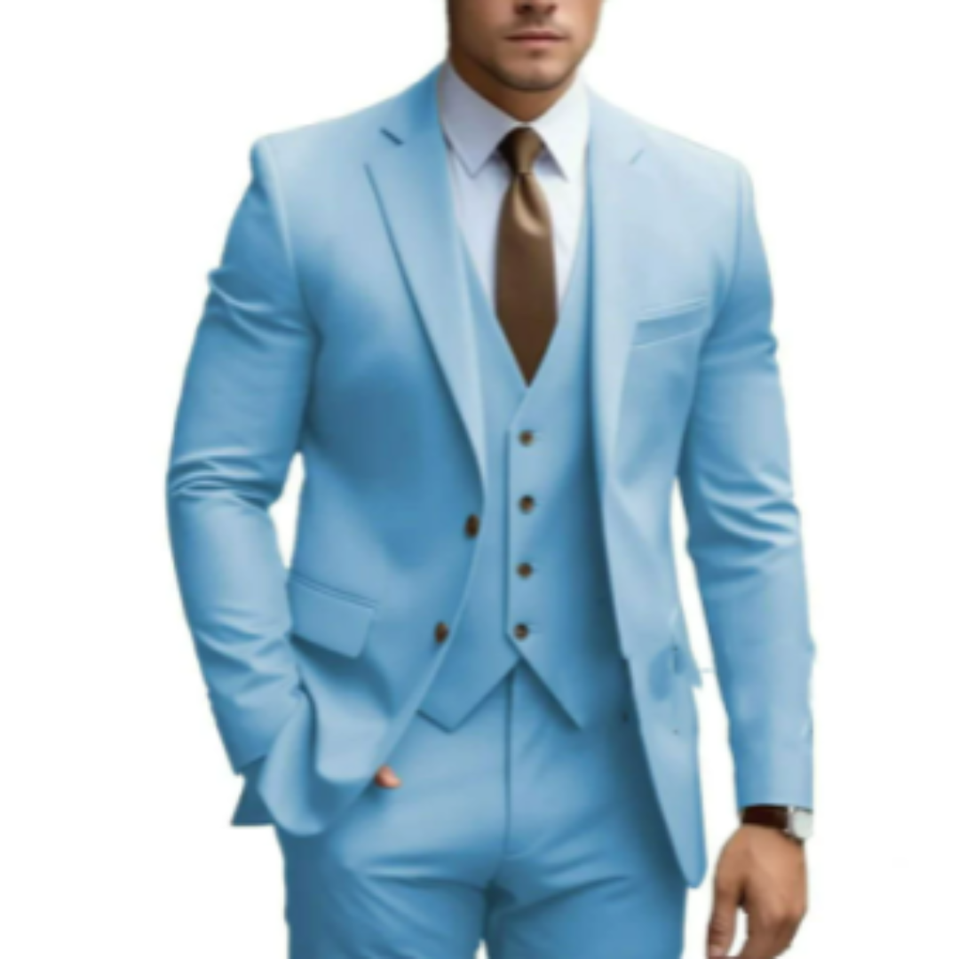 Adrian | Men's Slim Fit Three Piece Suit