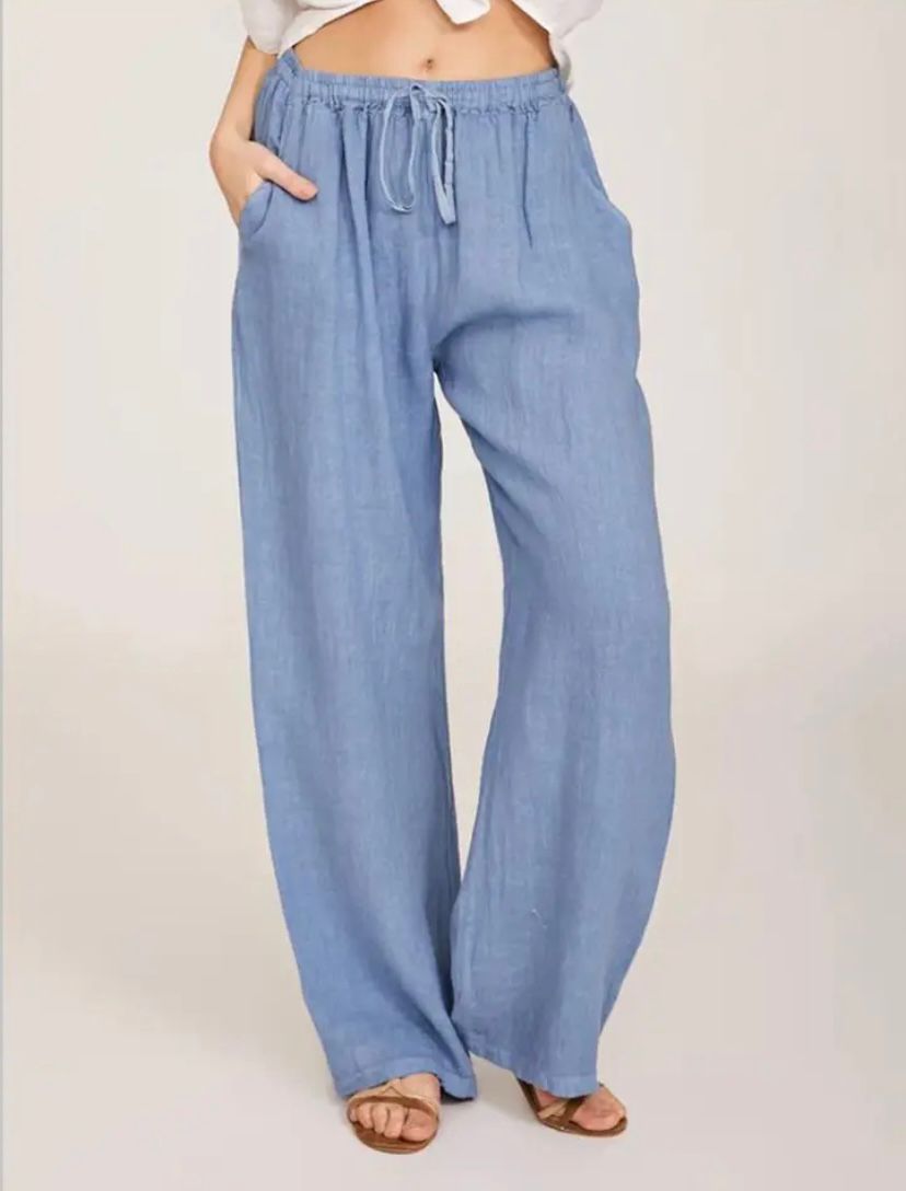 Quinn | Women's High Waisted Wide Leg Pants