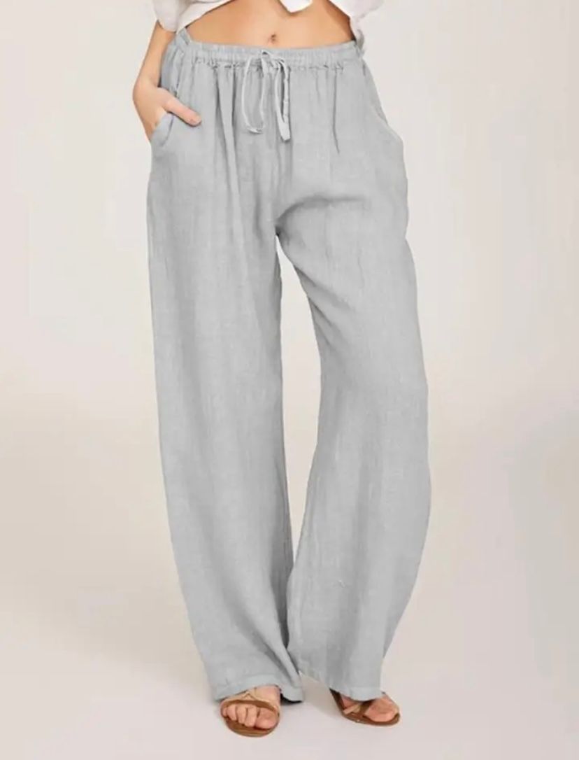 Quinn | Women's High Waisted Wide Leg Pants