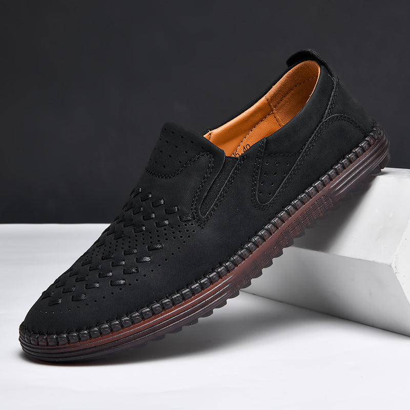 Aaron | Men's Woven Casual Walking Loafers