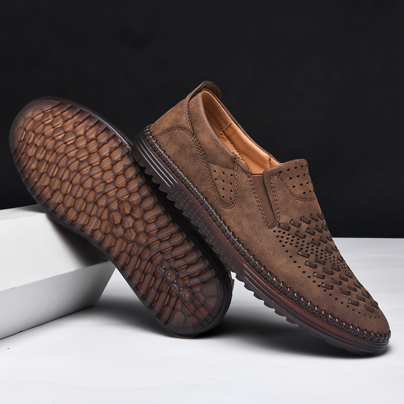 Aaron | Men's Woven Casual Walking Loafers