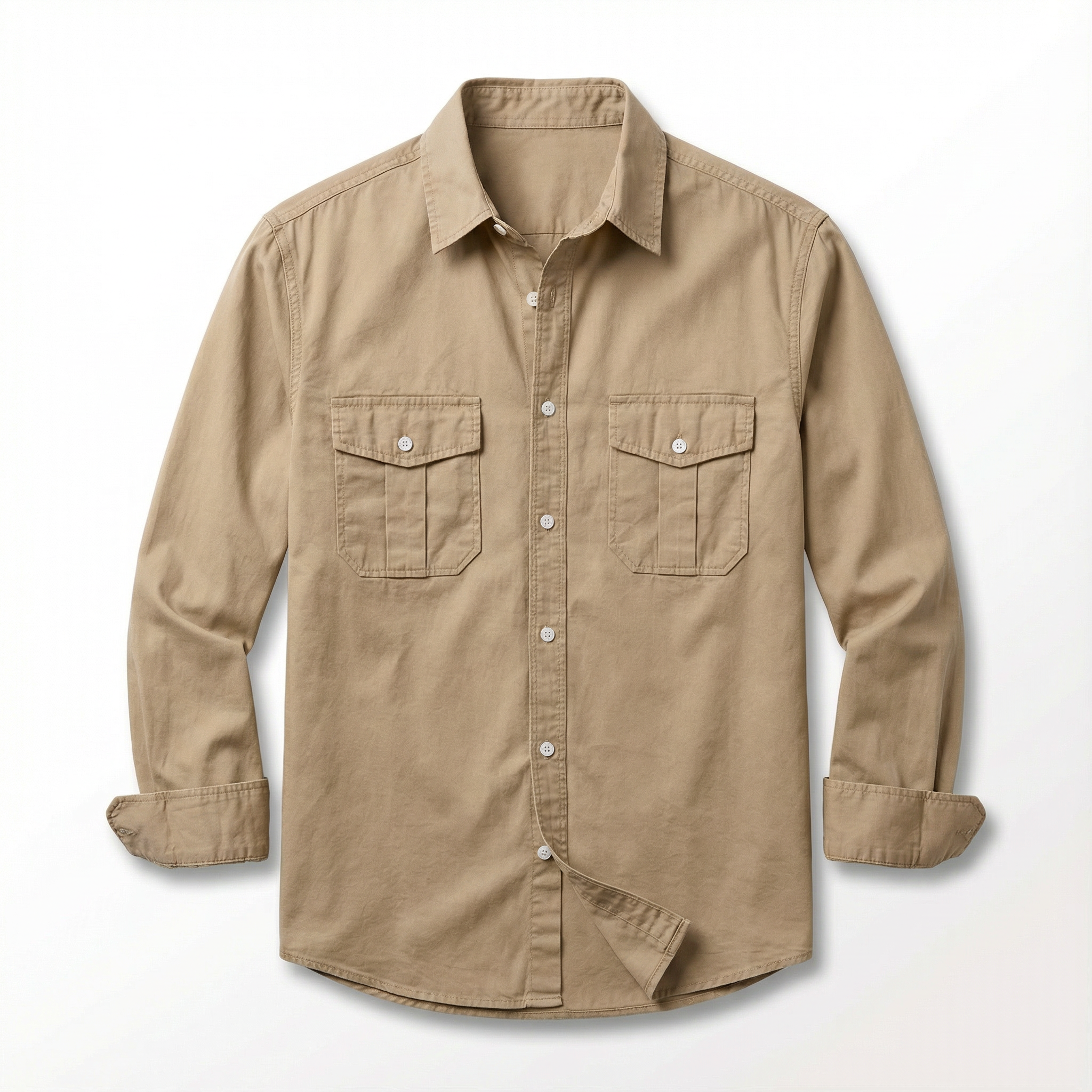Blake | Men's Tactical Double Pocket Cargo Shirt